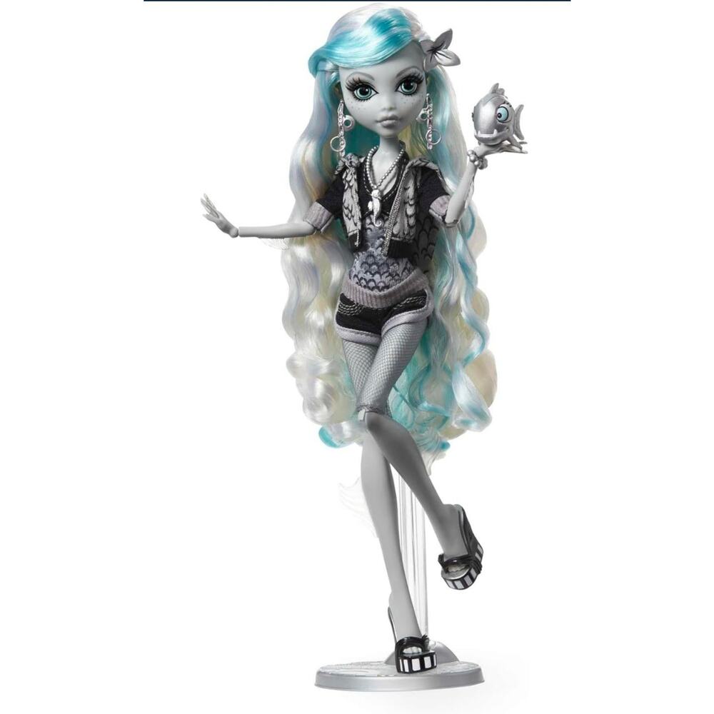 Monster High Lagoona Blue Reel Drama Fashion Doll IN STOCK NOW Box Excellent